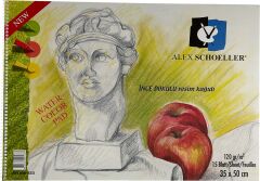 Alex Schoeller 35x50 Resim Defteri 15 Yp. 120 Gr.