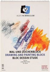 Alex Schoeller 35x50 Resim Defteri 15 Yp. 165 Gr.