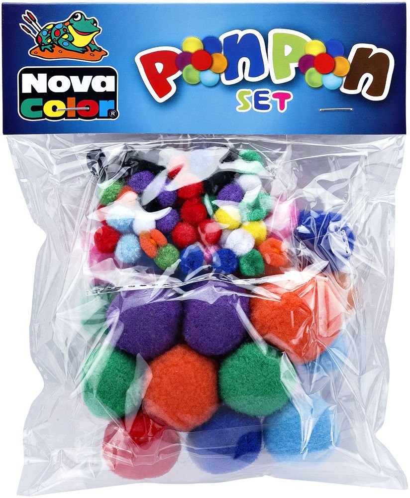 Nova Color NC-350 Ponpon Set