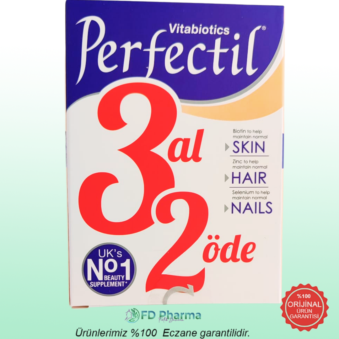 Perfectil Skin Hair Nails 3x30 Tablet