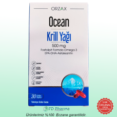 Orzax Ocean Krill Oil 30 Kapsül