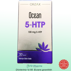 Orzax Ocean 5-HTP Takviye Edici Gıda 30 Kapsül