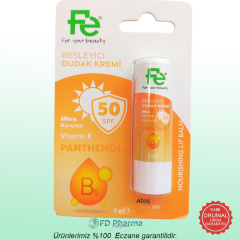 Fe Besleyici Dudak Kremi SPF50 Panthenol 5gr