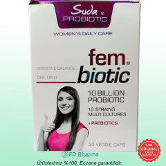 Suda Vitamin Probiotic Womens Daily Care Probiotics 30 Kapsül