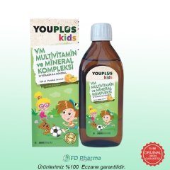 Youplus Kids VM Multivitamin ve Mineral Kompleksi 150 ml