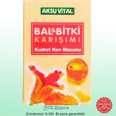 Aksu Vital Bal & Bitki Karışımı Kudret Narı Macunu 230 gr