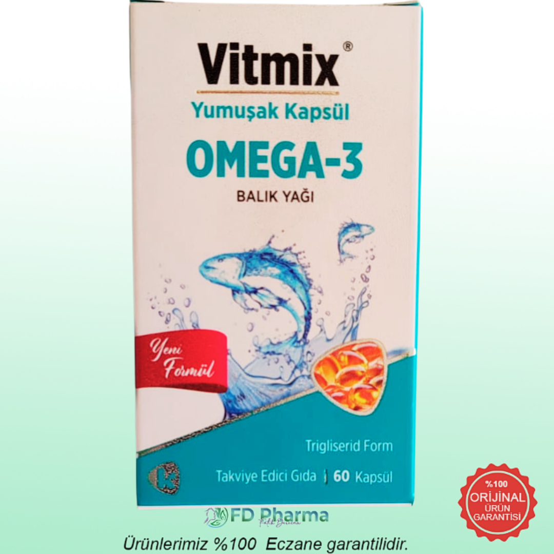 Vitmix Omega 3 1000 mg 60 Softgel