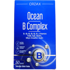 Orzax Ocean B Complex 50 Kapsül