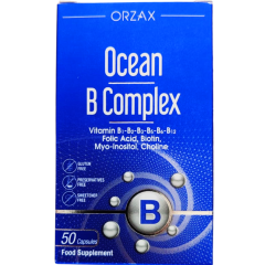 Orzax Ocean B Complex 50 Kapsül