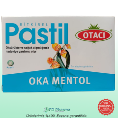 Otacı Oka Mentol Pastil 16 Adet