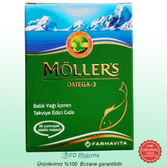 Möller's Omega-3 30 Kapsül