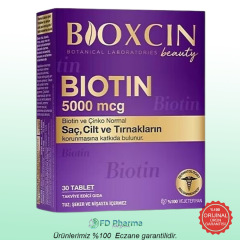 Bioxcin Biotin 5000 mcg 30 Tablet