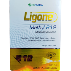 Ligone Methyl B12 Dil Altı Sprey 30ml/200 Puf