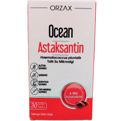 Ocean Astaksantin 30 Kapsül