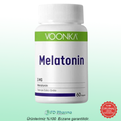 Voonka Melatonin İçeren Takviye Edici Gıda 60 Kapsül