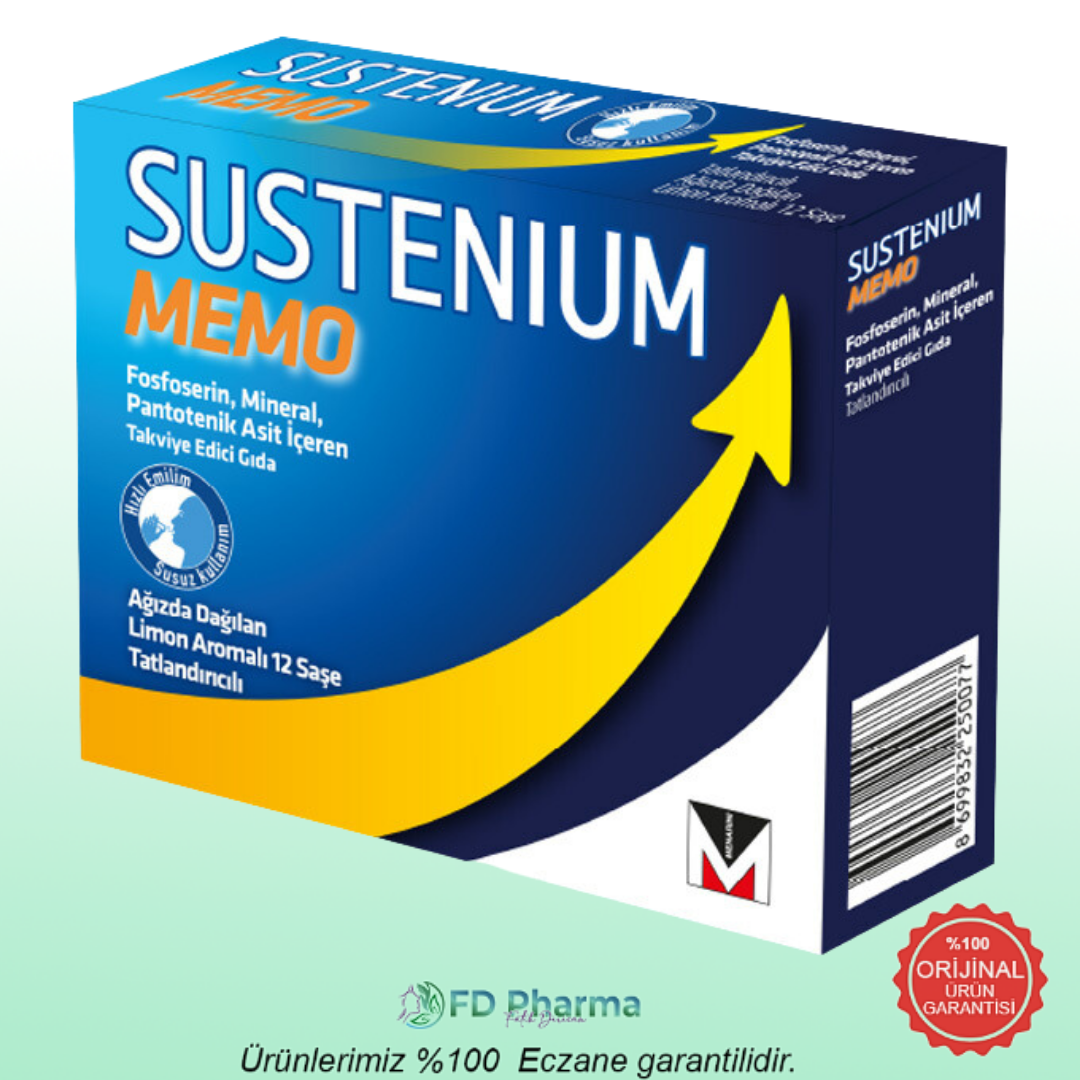 Sustenium Memo Limon Aromalı 12 Şase