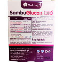 Medicago SambuGlucan Q10 20 Kapsül