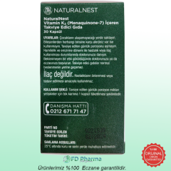 Naturalnest Vitamin K2 30 Kapsül