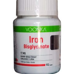 Voonka Iron Bisglycinate Demir 92 Kapsül