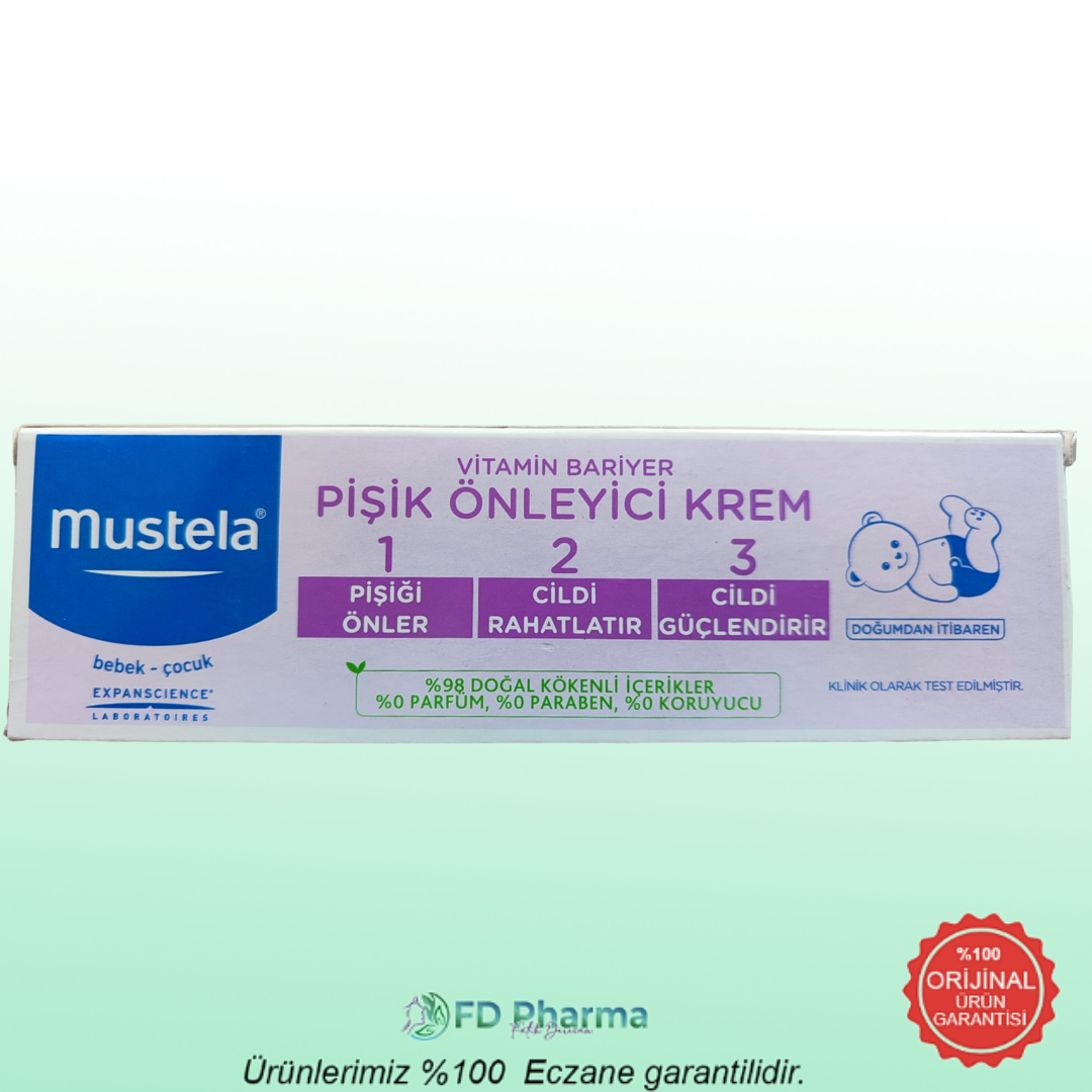 Mustela Pişik Önleyici Bariyer Krem 100ml