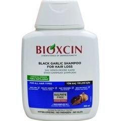 Bioxcin Siyah Sarımsak Şampuanı 300 ml-Kutusuz Kofreden Ayrılmış