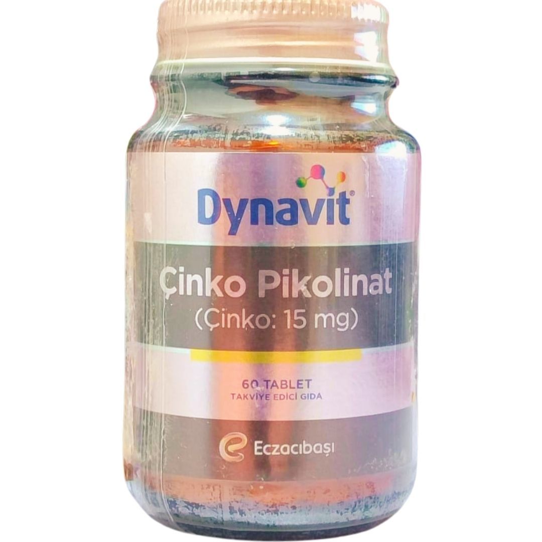 Dynavit Çinko Pikolinat 15 mg 60 Tablet