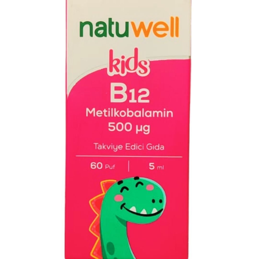 Natuwell Kids B12 Metilkobalamin 500 mcg 5 ml Sprey