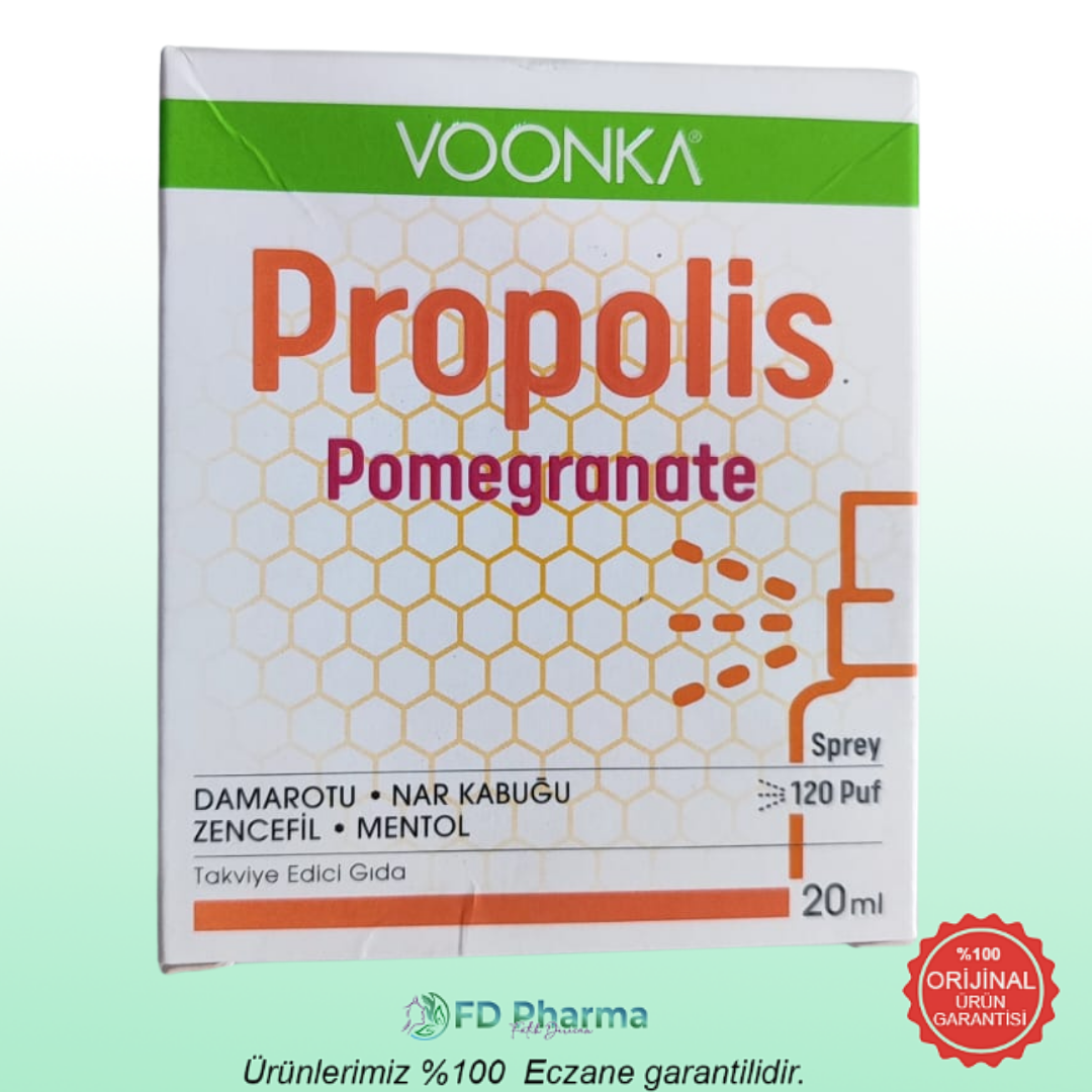 Voonka Propolis Pomegranate Sprey 20 ml