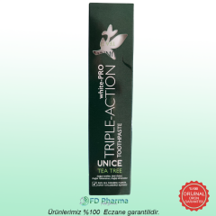 Unice Tea Tree Triple Action Diş macunu 75 ml