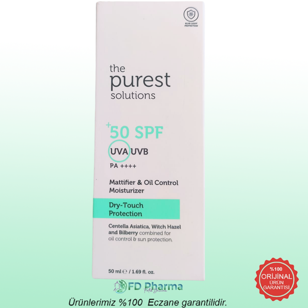 The Purest Solutions SPF 50 Dry Touch Protection 50 ml