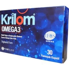 Krilom Omega-3 30 Yumuşak Kapsül