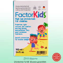 FACTOR100 Factor Kids Güneş Kremi Spf50+ 100 ml