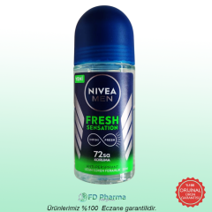 Nivea Men Fresh Sensation Erkek Roll-On Deodorant 50 ml