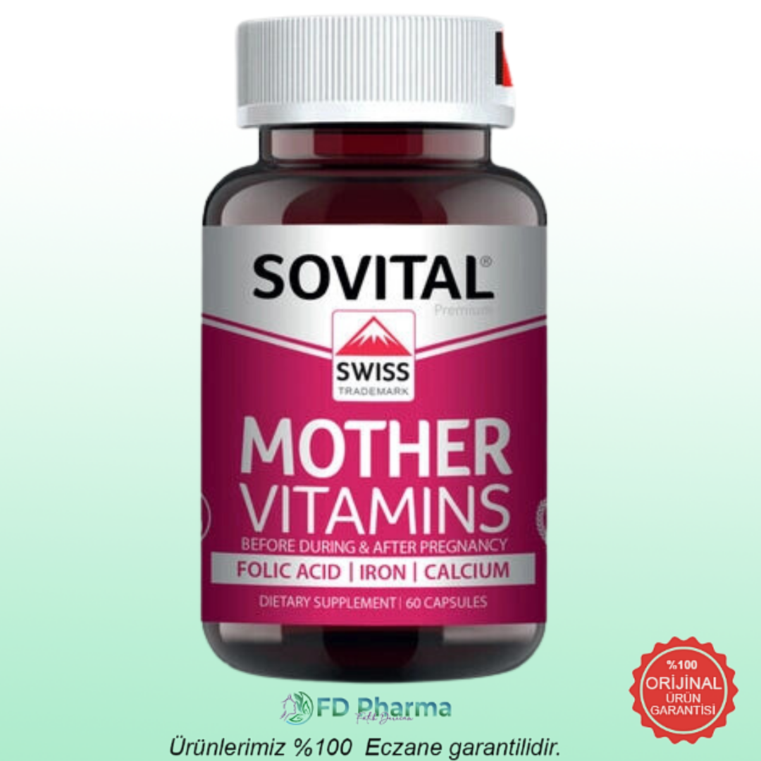 Sovital Mother Vitamins 60 Kapsül