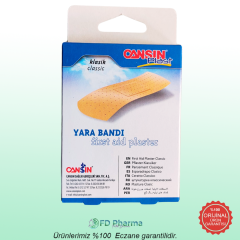 Cansın Plast Klasik Yara Bandı 20'li No: 211