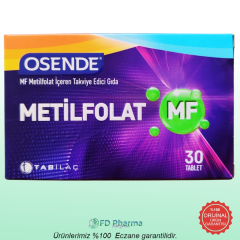 Osende Metilfolat 30 Tablet