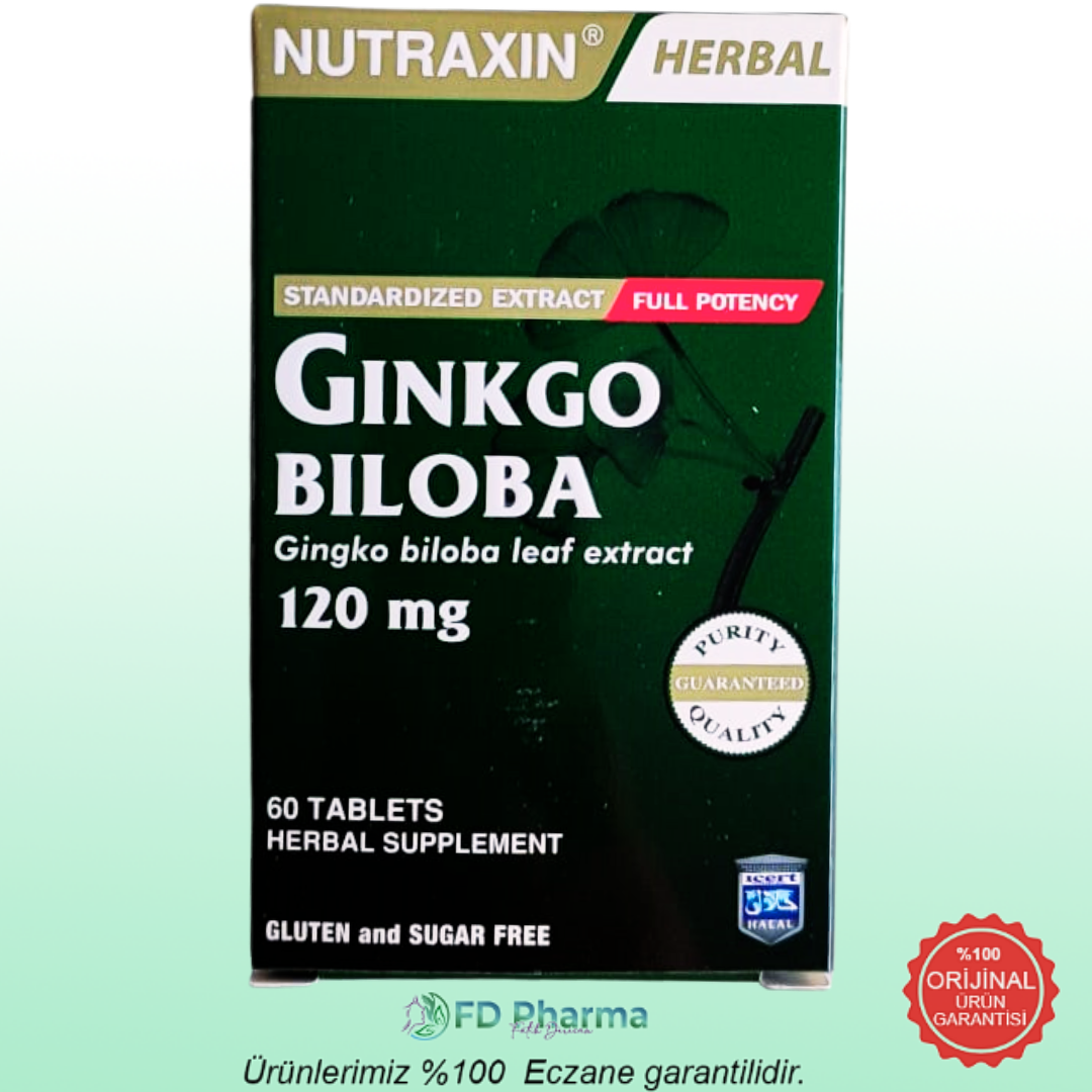 Nutraxin Ginkgo Biloba 60 Tablet