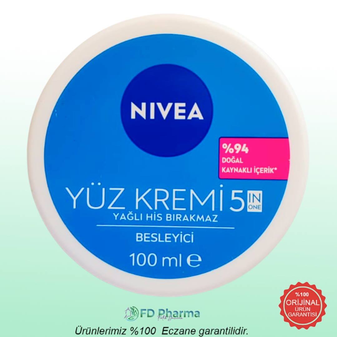 Nivea 5 in 1 Yüz Kremi 100ml