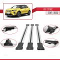 Kia Stonic 2017 ve Sonrası ile Uyumlu FLY Model Ara Atkı Tavan Barı Gri 3 Adet
