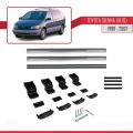 Toyota Sienna (XL10) 1998-2003 Arası ile Uyumlu BASIC Model Ara Atkı Tavan Barı Gri 2 Adet