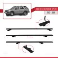 Holden Frontera Sport 1992-1998 Arası ile Uyumlu BASIC Model Ara Atkı Tavan Barı Siyah 3 Adet