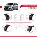 Kia Carnival 3 (YP) 2015-2021 Arası ile Uyumlu ACE-2 Ara Atkı Tavan Barı Siyah 2 Adet