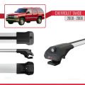 Chevrolet Tahoe 2000-2006 Arası ile Uyumlu ACE-1 Ara Atkı Tavan Barı Gri 2 Adet