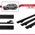 Holden Frontera 1992-1998 Arası ile Uyumlu BASIC Model Ara Atkı Tavan Barı Siyah 3 Adet