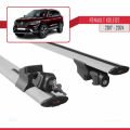 Renault Koleos 2 (HC) 2017-2024 Arası ile Uyumlu HOOK Model Ara Atkı Tavan Barı Gri 2 Adet
