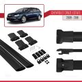 Chevrolet Cruze (J300) 2009-2016 Arası ile Uyumlu FLY Model Ara Atkı Tavan Barı Siyah 2 Adet