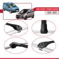 Ford Transit/Tourneo Courier Post-Facelift 2018-2022 Arası ile Uyumlu ACE-1 Ara Atkı Tavan Barı Siyah 3 Adet