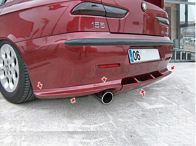 Bmw E34 1988-1986 Cam Üstü Spoiler