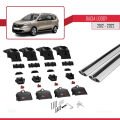 Dacia Lodgy (J92) 2012-2022 Arası ile Uyumlu ACE-2 Ara Atkı Tavan Barı Gri 2 Adet