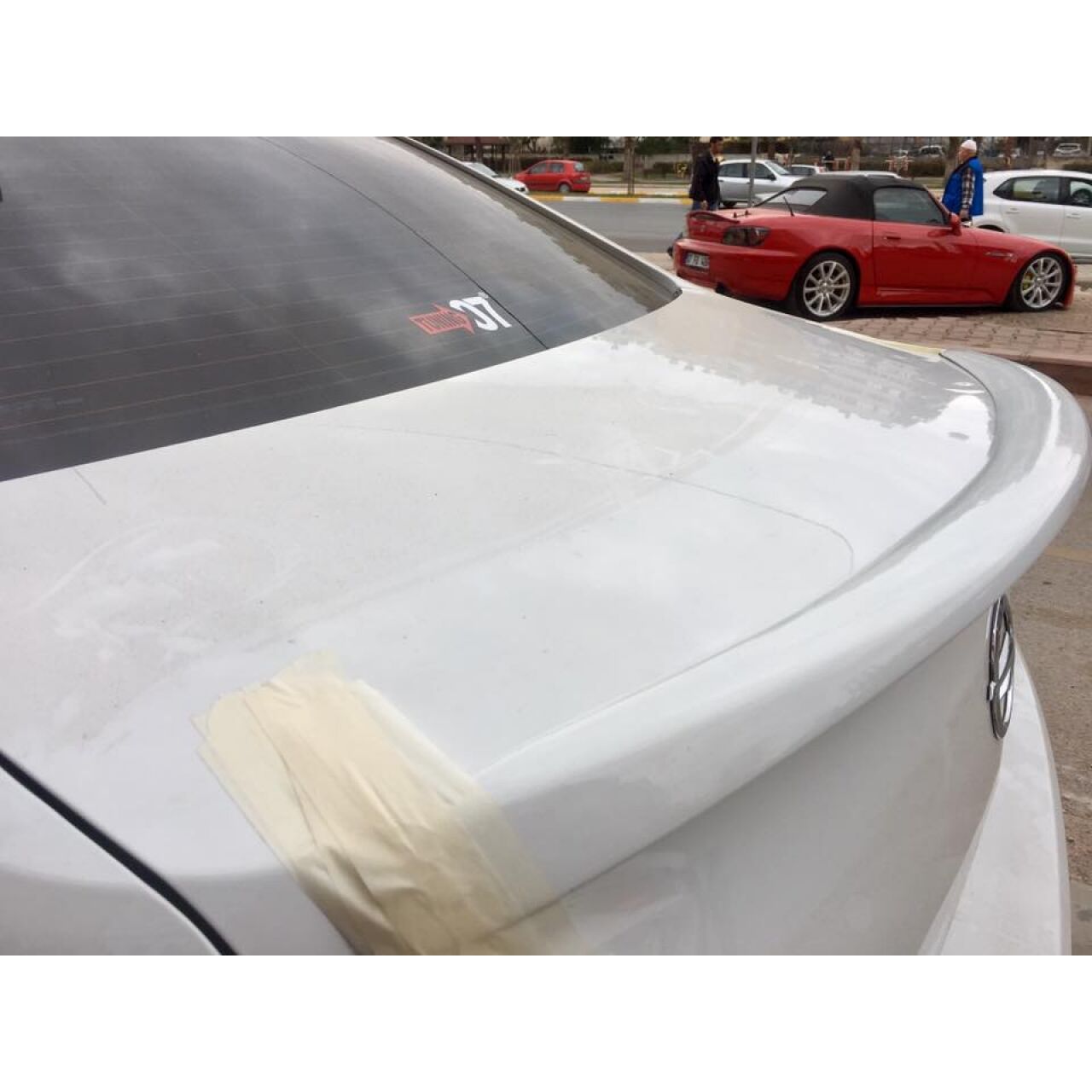 Opel Astra J Sedan Spoiler Boyalı